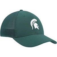 Casquette Nike Legacy91 Meshback Swoosh Performance Flex des Spartans de l'État du Michigan pour homme, vert