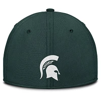 Men's Nike Green Michigan State Spartans Local Swoosh Flex Hat