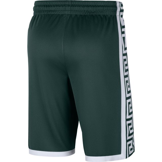 Short de basket-ball Nike State Spartans avec logo Replica Performance vert pour homme