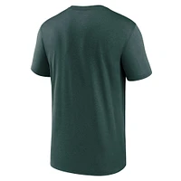 Men's Nike Green Michigan State Spartans On-Court Basketball Legend Practice Performance T-Shirt