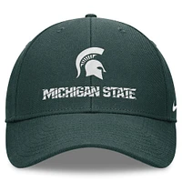 Men's Nike Green Michigan State Spartans Primetime Rise Adjustable Hat