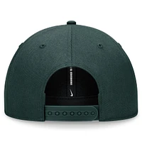 Casquette ajustable Nike Michigan State Spartans Primetime Rise pour homme, verte