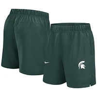 Short Nike Michigan State Spartans Primetime Victory Performance pour homme, vert