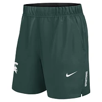 Men's Nike Green Michigan State Spartans Primetime Woven Victory Performance Shorts