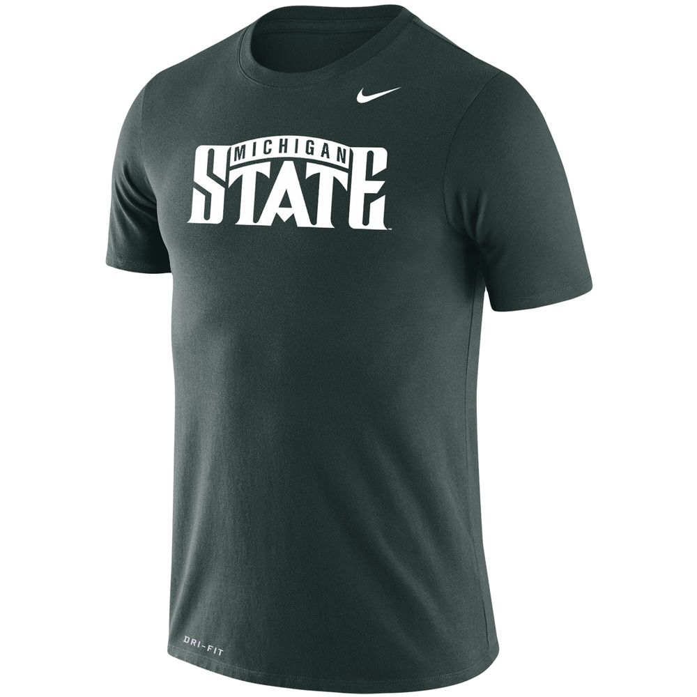 Men's Nike Green Michigan State Spartans School Logo Legend Performance T-Shirt