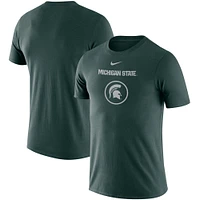 T-shirt Nike vert Michigan State Spartans Team Issue Legend Performance pour homme