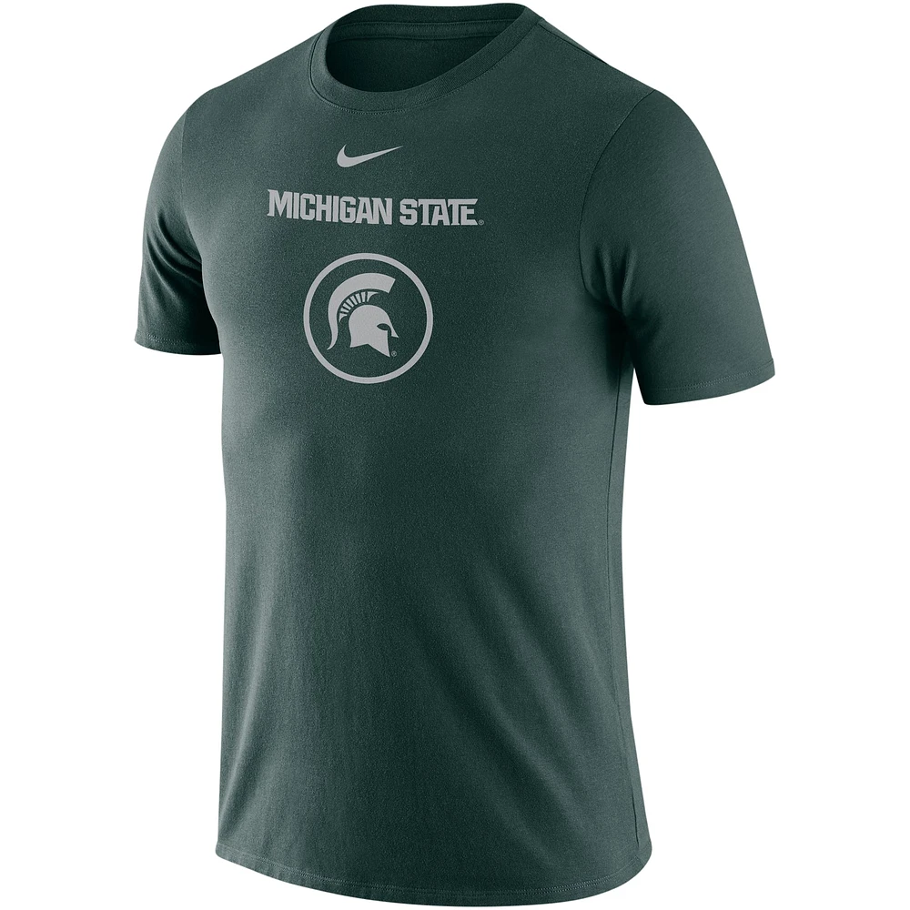 T-shirt Nike vert Michigan State Spartans Team Issue Legend Performance pour homme