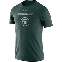 Men's Nike Green Michigan State Spartans Team Issue Legend Performance T-Shirt