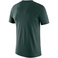 T-shirt Nike vert Michigan State Spartans Team Issue Legend Performance pour homme