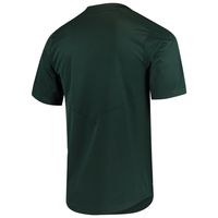 Men's Nike Green Michigan State Spartans Vapor Untouchable Elite Full-Button Replica Baseball Jersey