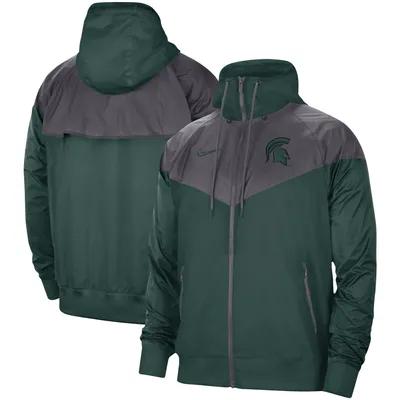 Michigan State Spartans Nike Windrunner Full-Zip Jacket - Green