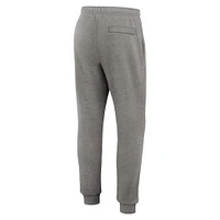 Pantalon de jogging en polaire Nike Michigan State Spartans Primetime Club pour homme, gris chiné