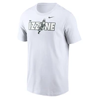 Men's Nike White Michigan State Spartans IZZONE Crew-Neck T-Shirt