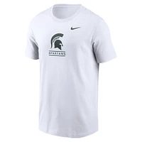 Men's Nike White Michigan State Spartans T-Shirt