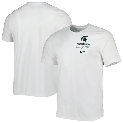 Men's Nike Michigan State Spartans Team Practice Performance T-Shirt