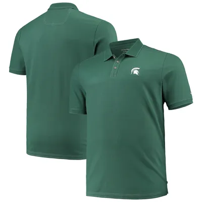 Michigan State Spartans Tommy Bahama Big & Tall Sport Emfielder 2.0 Polo - Green