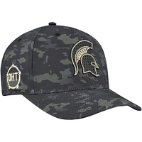 Men's Top of the World  Black Michigan State Spartans Operation Hat Trick Adjustable