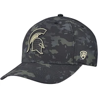 Men's Top of the World  Black Michigan State Spartans Operation Hat Trick Adjustable