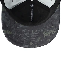 Men's Top of the World  Black Michigan State Spartans Operation Hat Trick Adjustable