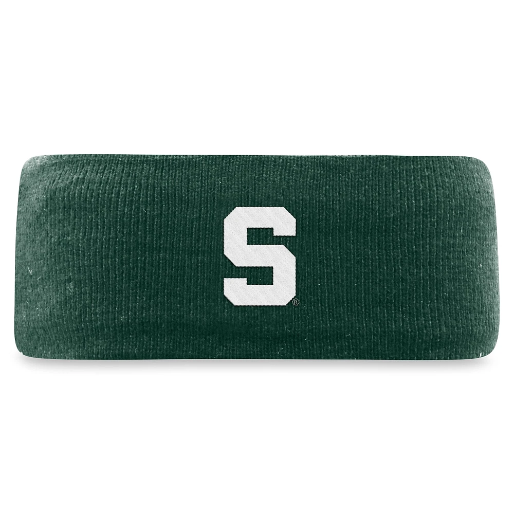 Men's Top of the World Green Michigan State Spartans Knit Headband