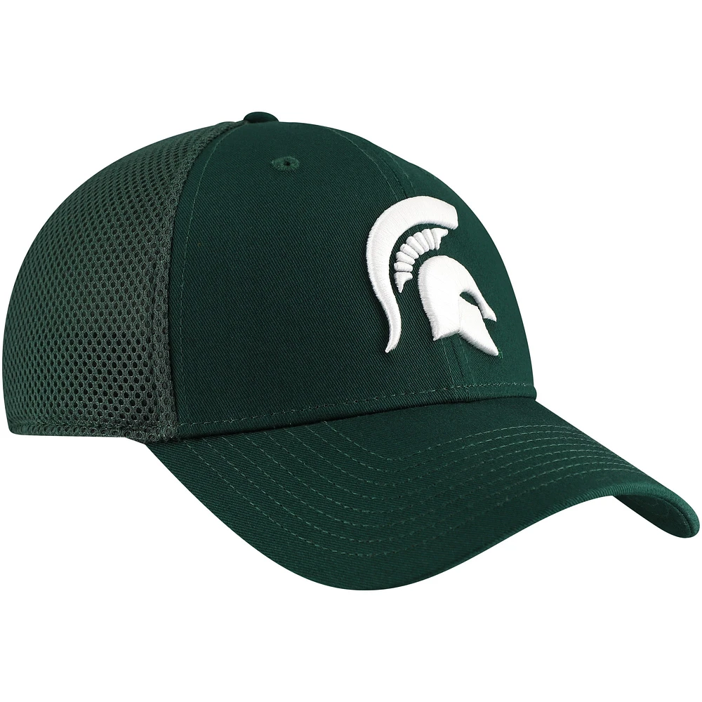 Men's Top of the World Green Michigan State Spartans Spacer Flex Hat