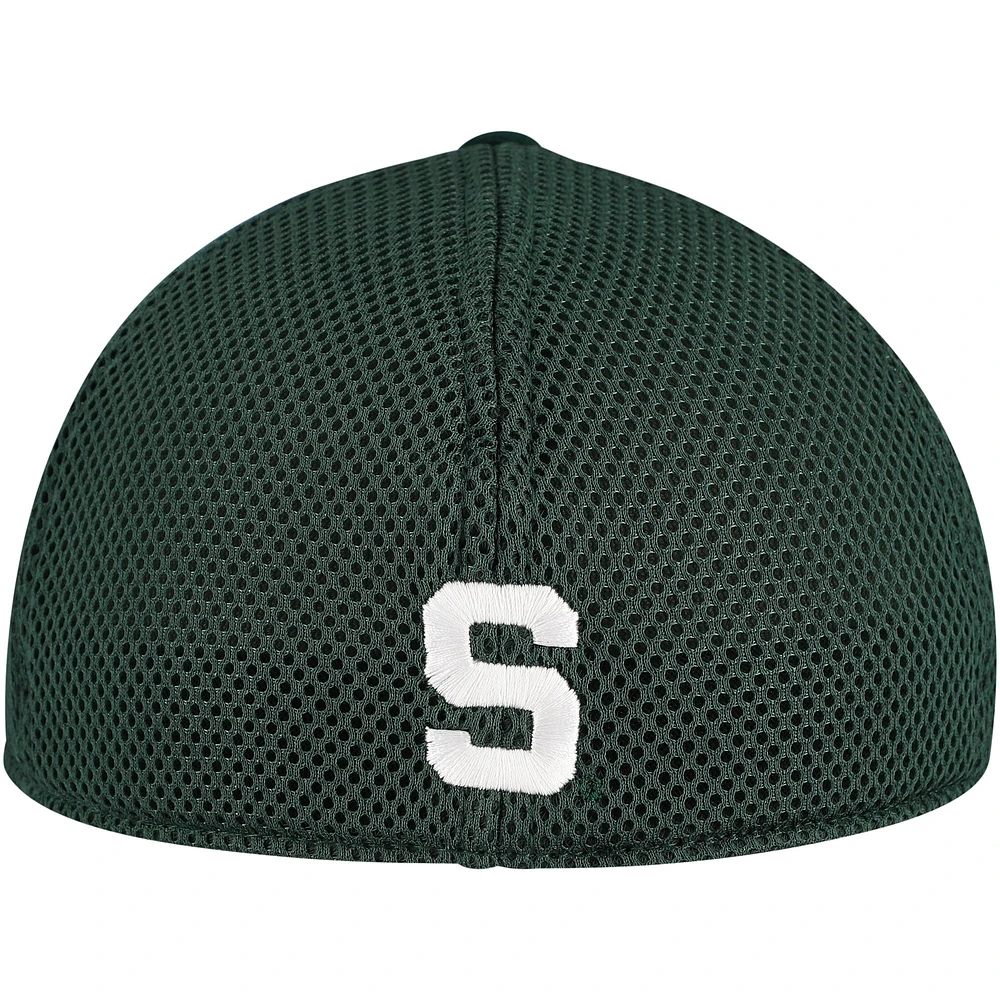 Casquette flexible Spacer Top of the World pour hommes, verte, Michigan State Spartans