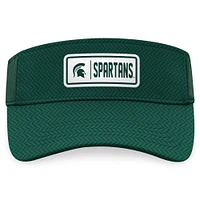 Men's Top of the World Green Michigan State Spartans Sunrise Adjustable Visor