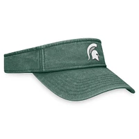 Men's Top of the World  Green Michigan State Spartans Terry Adjustable Visor