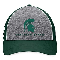 Casquette réglable Nimble Top of the World pour hommes, gris chiné, Michigan State Spartans