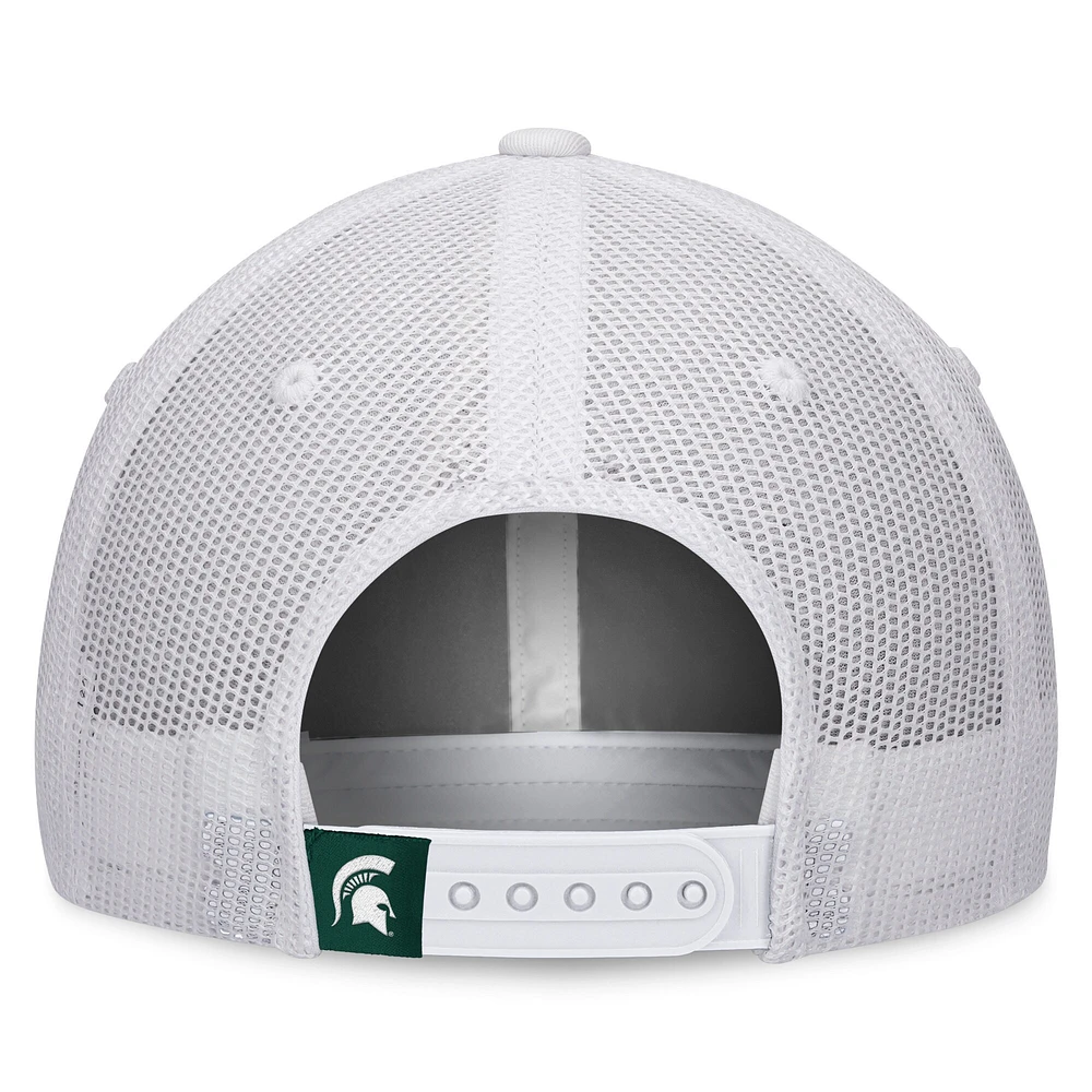 Casquette Snapback pour homme Top of the World Michigan State Spartans Top Trace pour homme