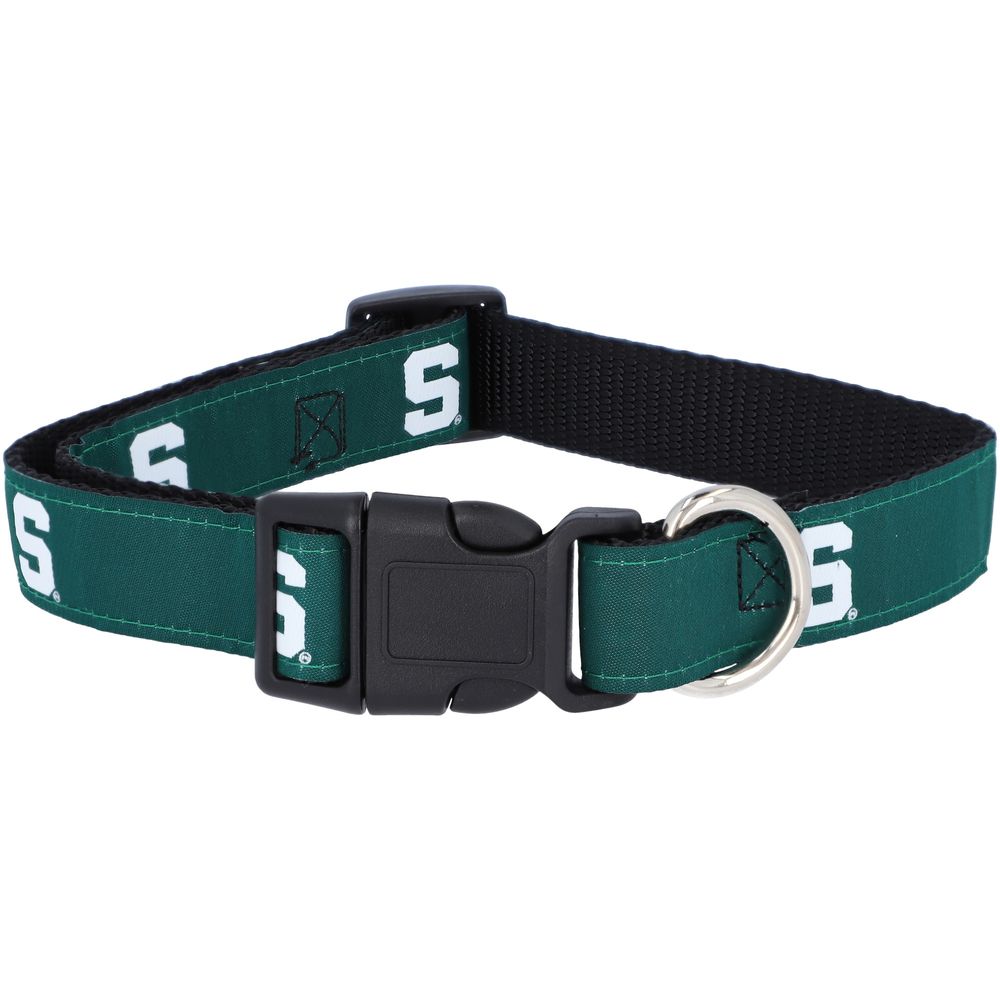 Michigan State Spartans 1" Regular Dog Collar