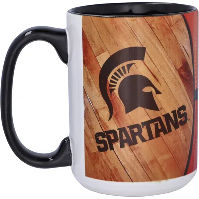 Michigan State Spartans 15oz. Basketball Mug