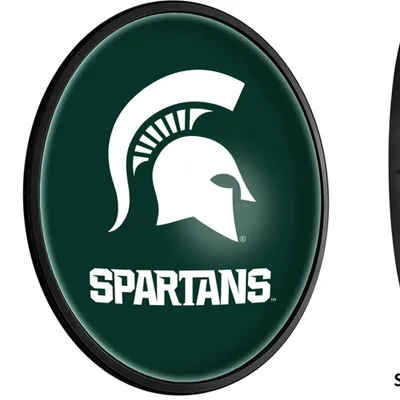 Michigan State Spartans 18'' x 14'' Logo Slimline Illuminated Wall Sign