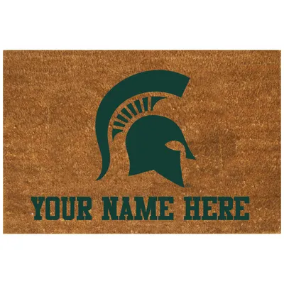 Michigan State Spartans 19.5'' x 29.5'' Personalized Door Mat