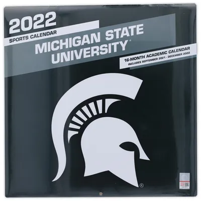 Calendrier mural 2022 des Spartans de l'État du Michigan