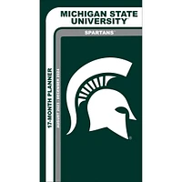 Agenda de poche 17 mois Spartans de l'État du Michigan 2023-24