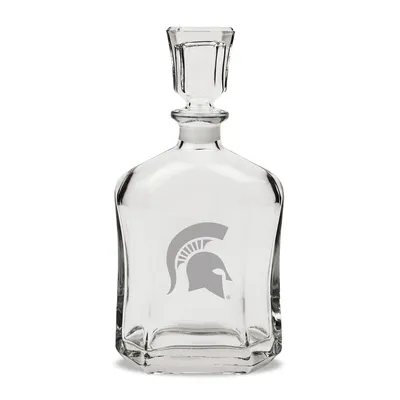 Michigan State Spartans 23.75oz. Whiskey Decanter