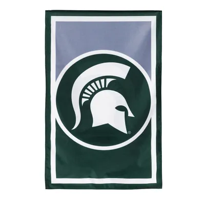 Michigan State Spartans 28" x 44" Double-Sided Burlap House Flag