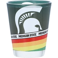 Michigan State Spartans 2 oz. Verre à liqueur Pride Collector