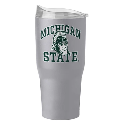 Spartiates de l'État du Michigan 30oz. Gobelet à revêtement en poudre de pierre