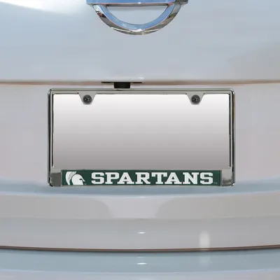Michigan State Spartans Bottom Only Mega License Plate Frame