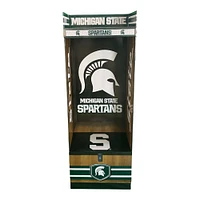 Casier de sport en carton ondulé des Spartans de l'État du Michigan