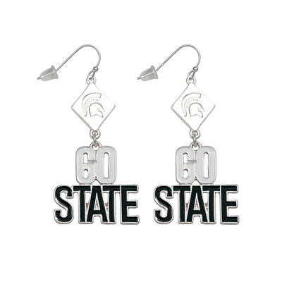 Michigan State Spartans Della Earrings