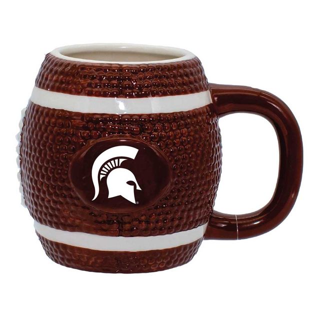 Tasse de football des Spartans de l'État du Michigan