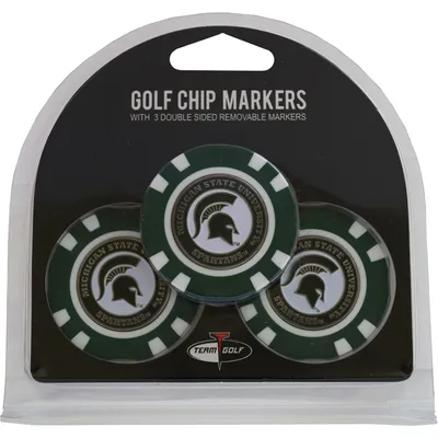 Michigan State Spartans Golf Chip 3-Pack Set