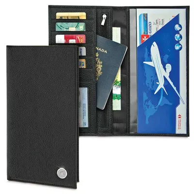 Michigan State Spartans Leather Passport Wallet