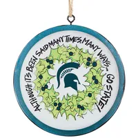 Michigan State Spartans Metal Ornament