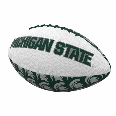 Mini ballon de football en caoutchouc des Spartans de l'État du Michigan