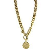 Michigan State Spartans Ramsey Gold Necklace