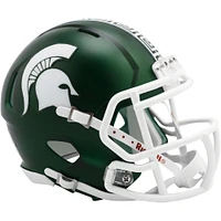 Casque Riddell 2023 Green Revolution Speed ​​Mini des Spartans de l'État du Michigan